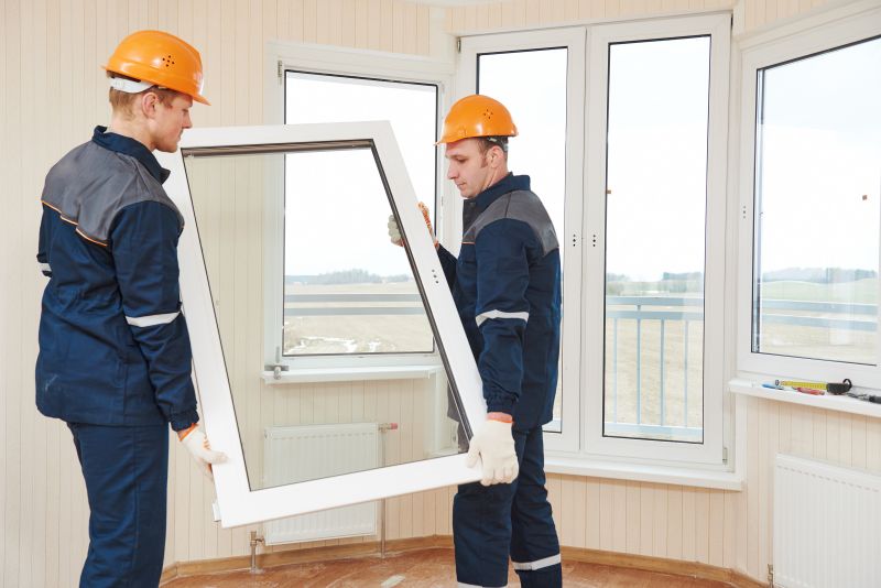 Modern Window Frame Installation
